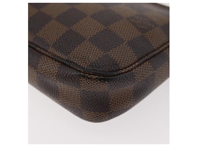 LOUIS VUITTON Pochette Accessoires Damier Ebene N41206 Auth LV 176761 - vista 18