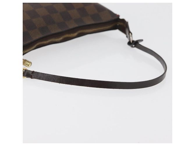 LOUIS VUITTON Pochette Accessoires Damier Ebene N41206 Auth LV 176761 - vista 8