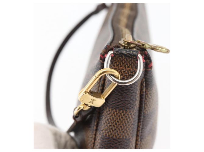 LOUIS VUITTON Pochette Accessoires Damier Ebene N41206 Auth LV 176761 - vista 9
