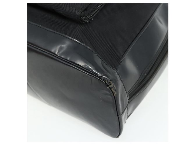 GUCCI Bamboo Schultertasche Nylon Schwarz Silber 003 2058 0059 5 Auth bs34656 - Ansicht 16