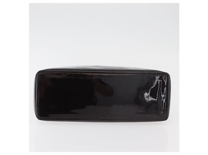 LOUIS VUITTON Borsa a Mano Monogram Vernis Wilshire PM Amarante M93641 Auth 176891A Bordò - vista 5