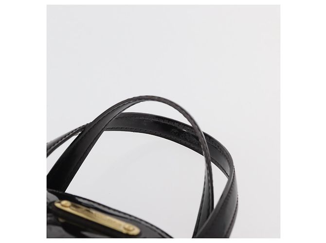 LOUIS VUITTON Borsa a Mano Monogram Vernis Wilshire PM Amarante M93641 Auth 176891A Bordò - vista 8