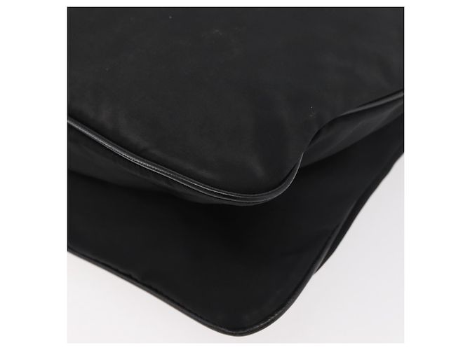 Borsa a Spalla PRADA Nylon Nero Argento Autentica ep14418A - vista 16