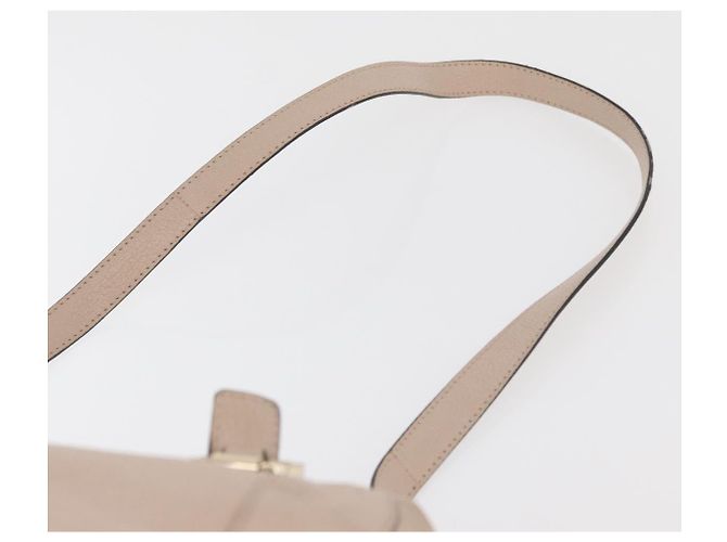 Chloé Borsa a mano Chloe in pelle 2 vie beige oro Auth BA12288A D'oro - vista 14