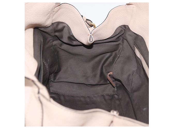 Chloé Borsa a mano Chloe in pelle 2 vie beige oro Auth BA12288A D'oro - vista 21