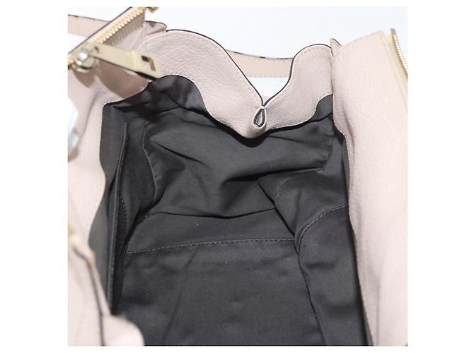 Chloé Borsa a mano Chloe in pelle 2 vie beige oro Auth BA12288A D'oro - vista 22