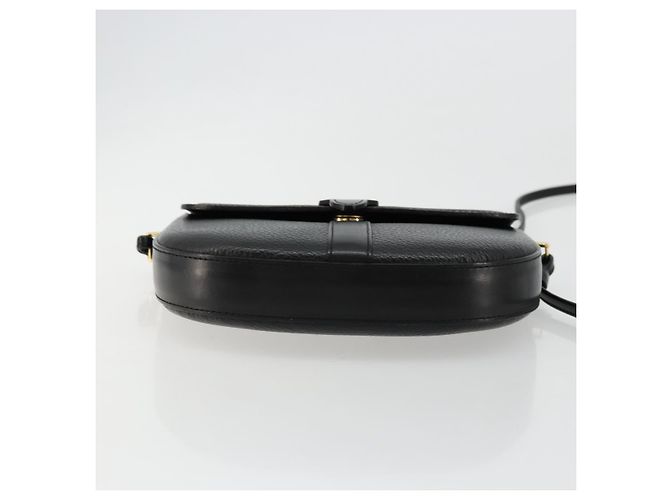 Borsa a Spalla Burberrys in Pelle Nera e Oro Auth 176661 Nero D'oro - vista 5