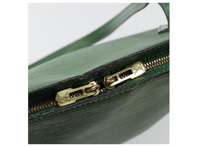 LOUIS VUITTON Epi Lussac Schultertasche Grün M52284 LV Auth BA12273 - Ansicht 10