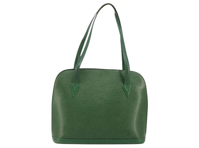 LOUIS VUITTON Epi Lussac Schultertasche Grün M52284 LV Auth BA12273 - Ansicht 13