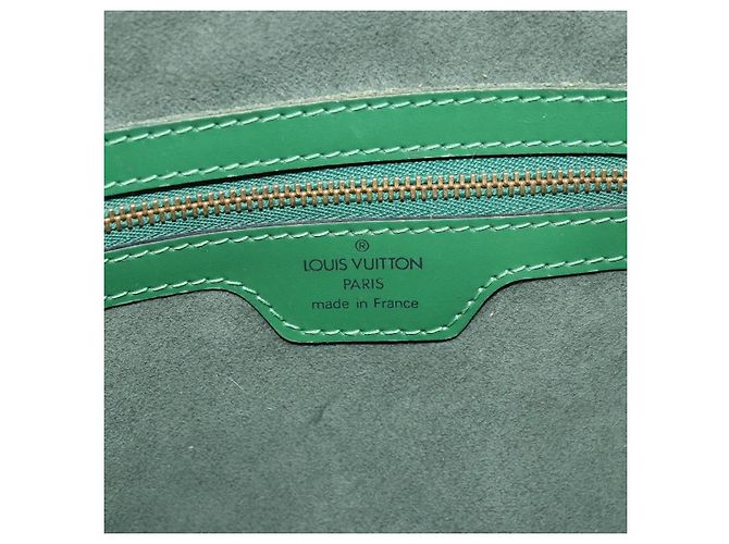 LOUIS VUITTON Epi Lussac Schultertasche Grün M52284 LV Auth BA12273 - Ansicht 18