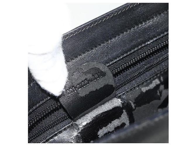 Borsa a Spalla in Pelle Nera GUCCI 001 2122 1821 Auth bs34707 Nero - vista 12