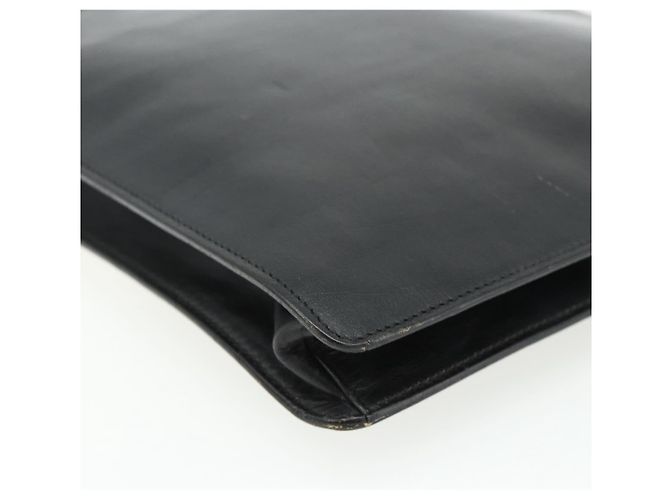 Borsa a Spalla in Pelle Nera GUCCI 001 2122 1821 Auth bs34707 Nero - vista 17