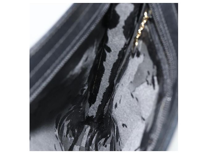 Borsa a Spalla in Pelle Nera GUCCI 001 2122 1821 Auth bs34707 Nero - vista 20