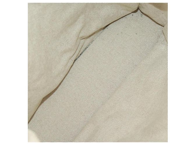Hermès HERMES Borsa Fourre Tout MM in tela 3 pezzi Grigio Nero Beige Auth 175804 Marrone - vista 17