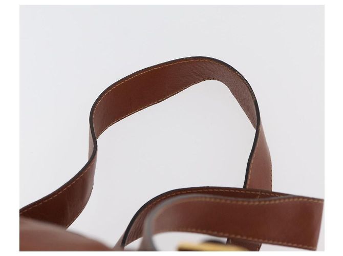 Zaino in pelle Gucci Bamboo marrone oro 003 2058 0016 Auth ep14447 D'oro - vista 16