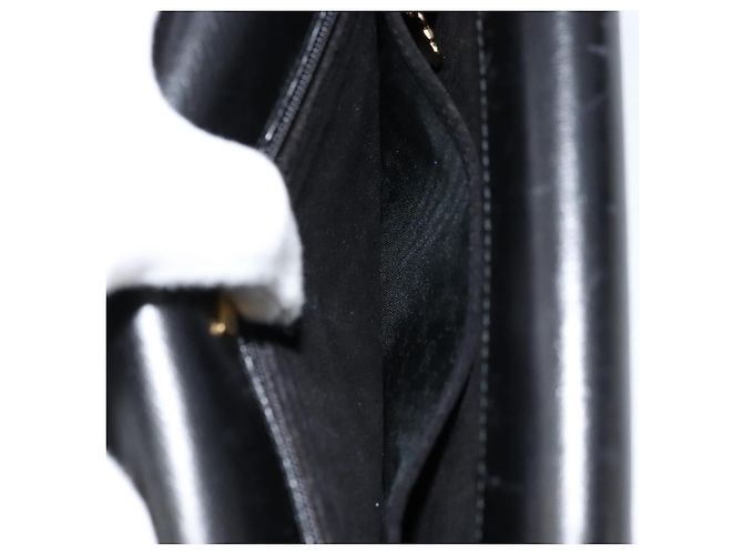 Gucci Borsa a Spalla in Pelle Nera e Oro Auth ep14164 Nero D'oro - vista 22