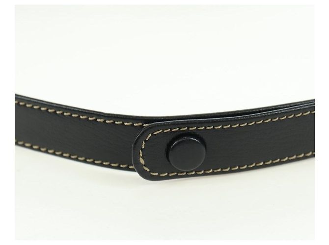 LOEWE Velazquez Borsa a Mano in Pelle 2 in 1 Marrone Oro Nero Auth am11389V D'oro - vista 16