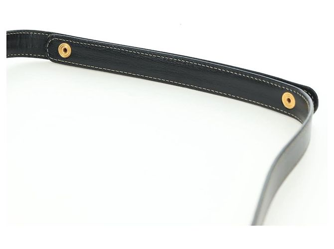LOEWE Velazquez Borsa a Mano in Pelle 2 in 1 Marrone Oro Nero Auth am11389V D'oro - vista 17