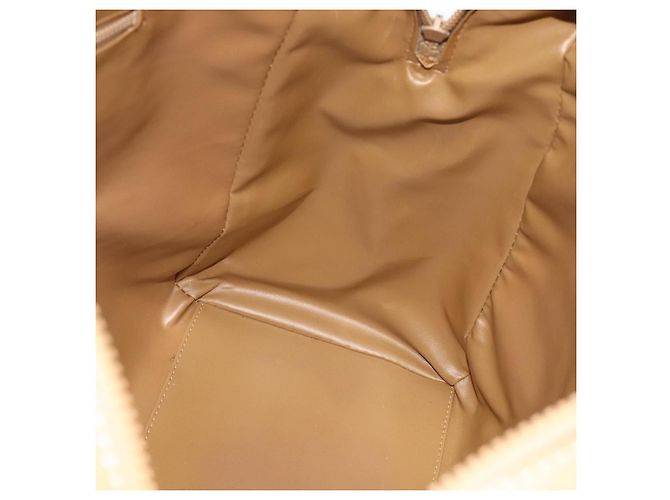 Céline Borsa Boston in tela Macadam CELINE in pelle PVC marrone oro Auth ep14259A D'oro - vista 19