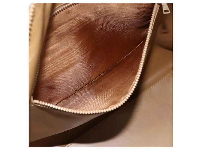 Céline Borsa Boston in tela Macadam CELINE in pelle PVC marrone oro Auth ep14259A D'oro - vista 22