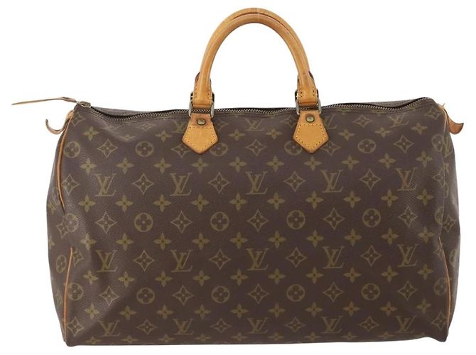 LOUIS VUITTON Borsa a Mano Monogram Speedy 40 M41522 LV Auth am10980 Monogramma - vista 13