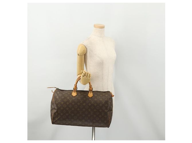 LOUIS VUITTON Borsa a Mano Monogram Speedy 40 M41522 LV Auth am10980 Monogramma - vista 23
