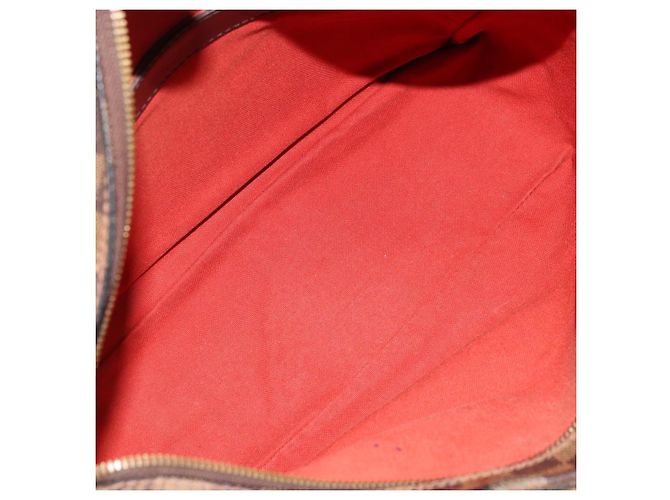 LOUIS VUITTON Borsa a Spalla Naviglio Damier Ebene N45255 LV Auth BA12240 - vista 11