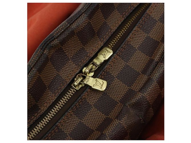 LOUIS VUITTON Borsa a Spalla Naviglio Damier Ebene N45255 LV Auth BA12240 - vista 20