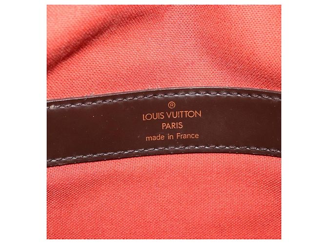 LOUIS VUITTON Borsa a Spalla Naviglio Damier Ebene N45255 LV Auth BA12240 - vista 21