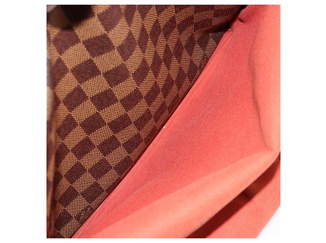 LOUIS VUITTON Borsa a Spalla Naviglio Damier Ebene N45255 LV Auth BA12240 - vista 25
