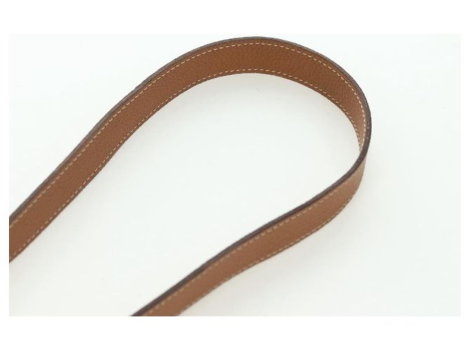 Hermès HERMES Borsa a Spalla Market TPM Pelle Marrone Oro Auth BA12269SAM D'oro - vista 14