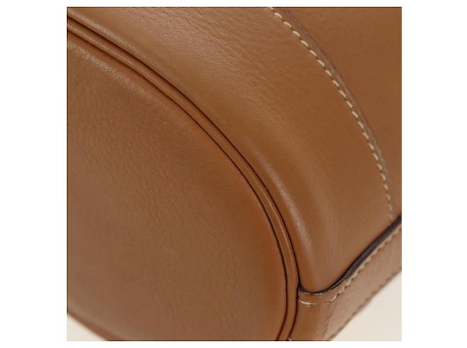 Hermès HERMES Borsa a Spalla Market TPM Pelle Marrone Oro Auth BA12269SAM D'oro - vista 15