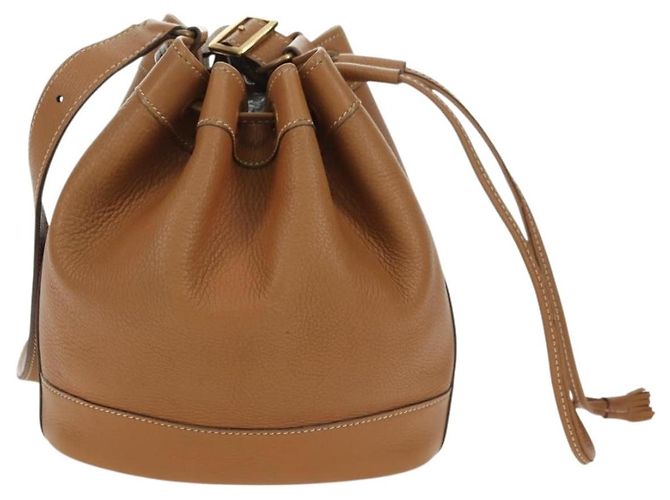 Hermès HERMES Borsa a Spalla Market TPM Pelle Marrone Oro Auth BA12269SAM D'oro - vista 2