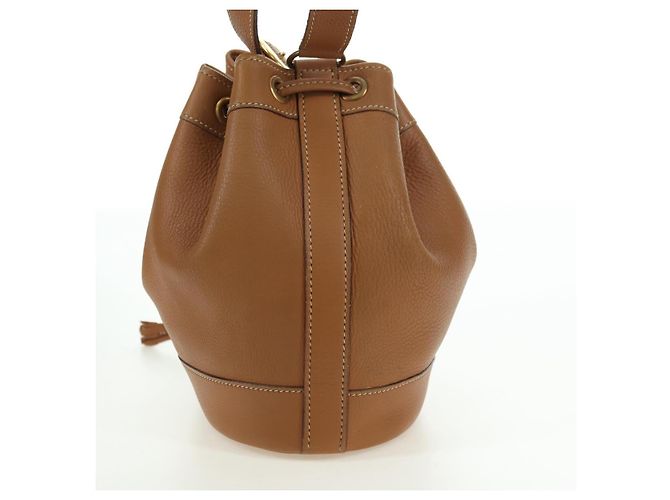 Hermès HERMES Borsa a Spalla Market TPM Pelle Marrone Oro Auth BA12269SAM D'oro - vista 4
