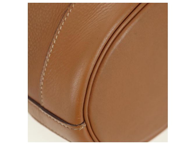 Hermès HERMES Borsa a Spalla Market TPM Pelle Marrone Oro Auth BA12269SAM D'oro - vista 9