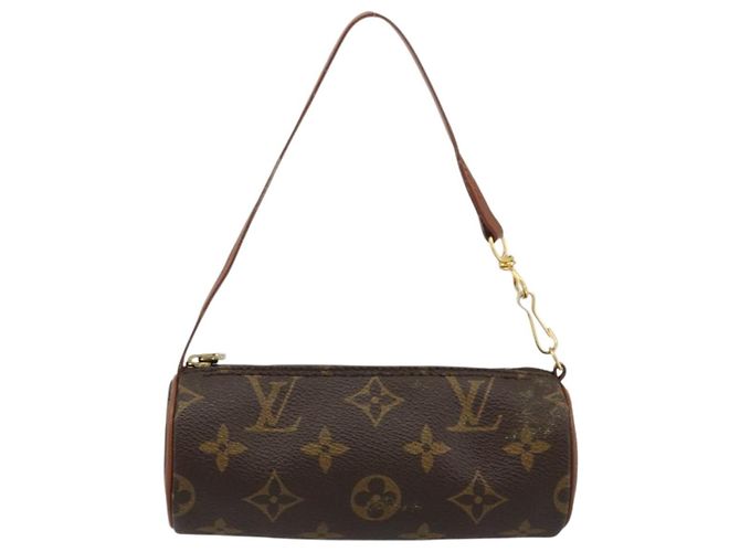 LOUIS VUITTON Pochette Papillon Monogramma LV Auth BA12309 - vista 13