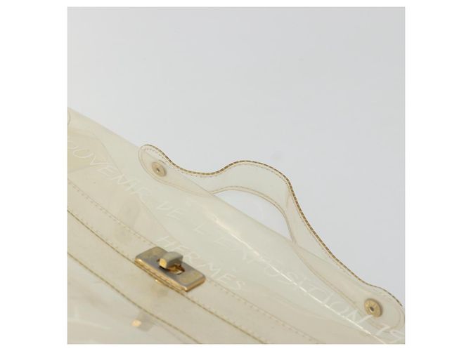 Hermès HERMES Borsa a Mano Kelly in Vinile Trasparente Auth 175855 - vista 14
