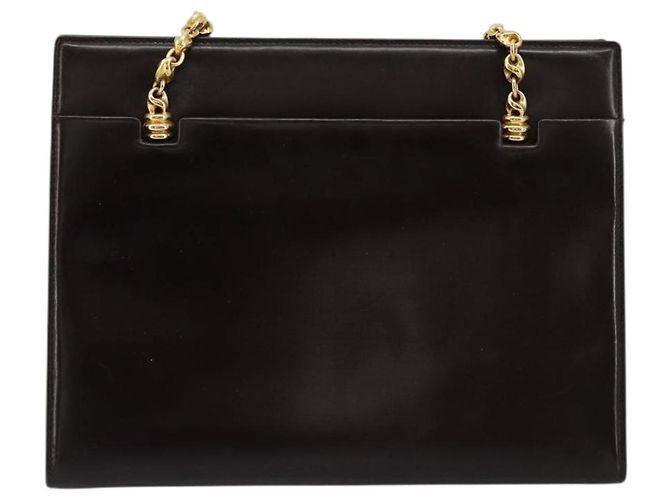 Borsa a spalla in pelle Gucci marrone oro Auth 175919 D'oro - vista 13