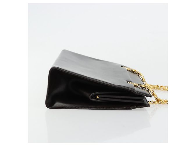 Borsa a spalla in pelle Gucci marrone oro Auth 175919 D'oro - vista 3