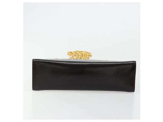 Borsa a spalla in pelle Gucci marrone oro Auth 175919 D'oro - vista 5