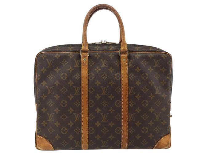 LOUIS VUITTON Monogram Porta Documenti da Viaggio Borsa Business M53361 Auth ep14129 Monogramma - vista 2