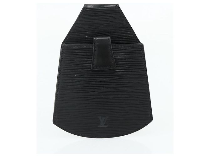 LOUIS VUITTON Epi Sherwood Sac Depaul Pouch 2 Set Nero LV Auth ka4153 - vista 10
