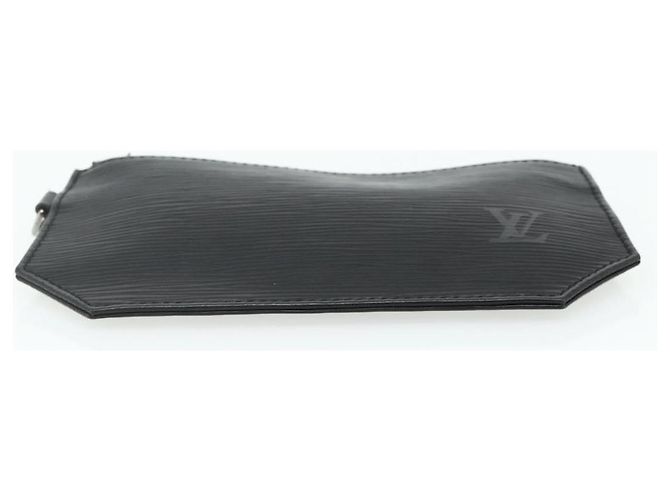 LOUIS VUITTON Epi Sherwood Sac Depaul Pouch 2 Set Nero LV Auth ka4153 - vista 6
