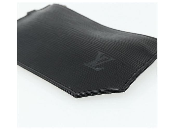 LOUIS VUITTON Epi Sherwood Sac Depaul Pouch 2 Set Nero LV Auth ka4153 - vista 7