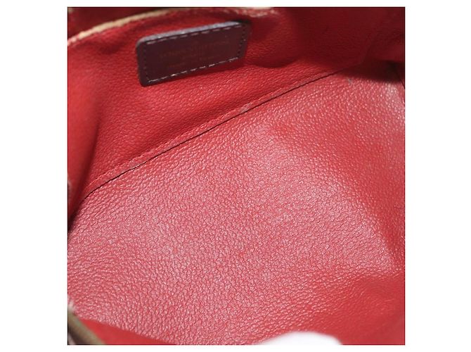 LOUIS VUITTON Pochette Cosmética PM Damier Ebene N47516 Auth LV 176763 - vista 10