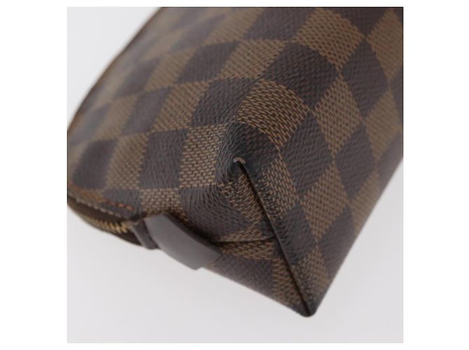 LOUIS VUITTON Pochette Cosmética PM Damier Ebene N47516 Auth LV 176763 - vista 15