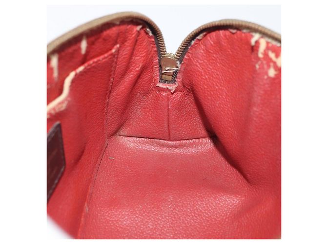LOUIS VUITTON Pochette Cosmética PM Damier Ebene N47516 Auth LV 176763 - vista 18