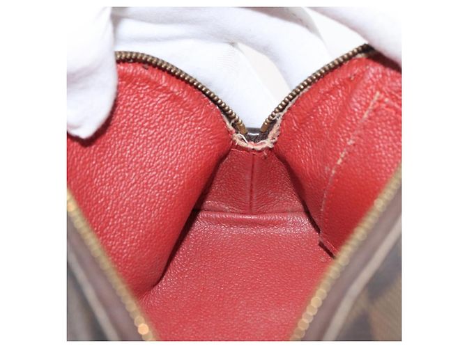 LOUIS VUITTON Pochette Cosmética PM Damier Ebene N47516 Auth LV 176763 - vista 19