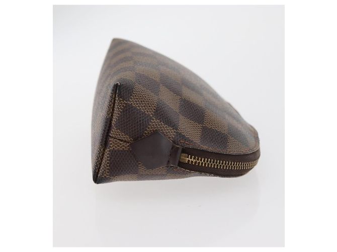 LOUIS VUITTON Pochette Cosmética PM Damier Ebene N47516 Auth LV 176763 - vista 3