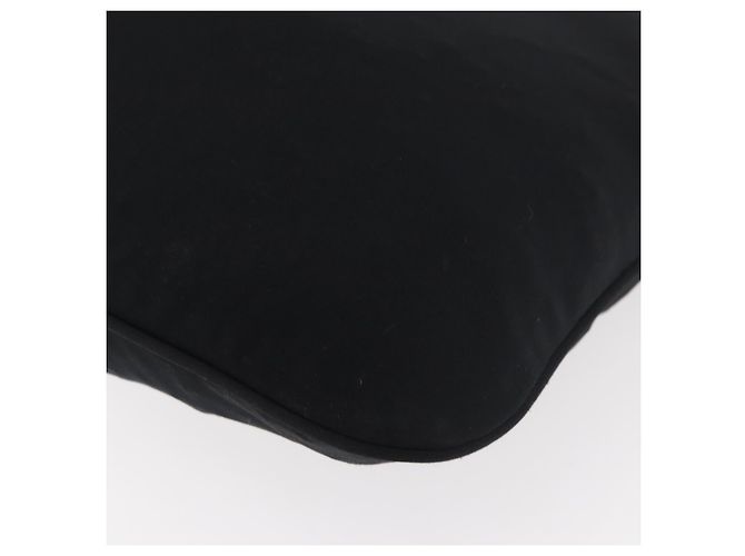 FENDI Schultertasche Nylon Schwarz Silber Authentisch ep14422 - Ansicht 16